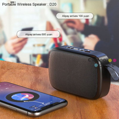Portable Wireless Speaker : D20